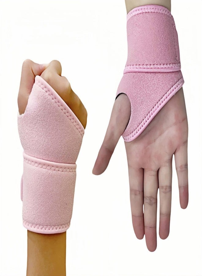 RyanDesign Adjustable Sports Wrist Brace with Compression Support | Carpal Tunnel, Arthritis & Sports Injury Recovery | Reversible Left/Right Hand Use | Breathable SBR Material | Lightweight Pain Relief(1 Pair) - Image 1